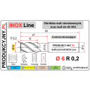Frez z promieniem naroża fi 6 R0,2 INOX LINE